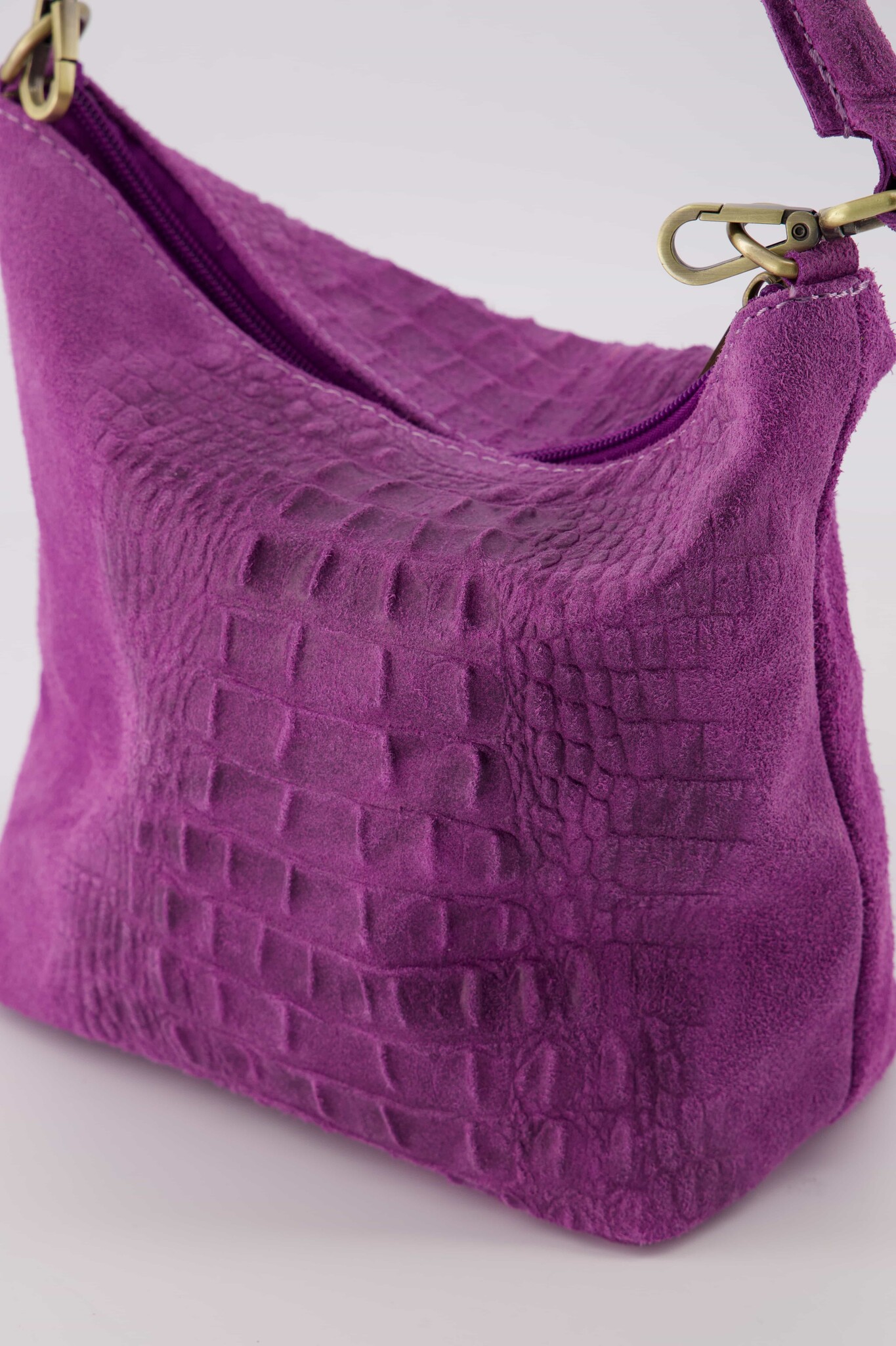 Crossbody bags Kaycee Suede Crossbody bags Purple 28 Bronze