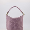 Kaycee - Suede - Crossbody bags - Purple - Lila 63 - Bronze