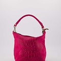 Kaycee - Suede - Crossbodytassen - Roze - Fuchsia 16 - Bronskleurig