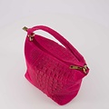 Kaycee - Suede - Crossbody bags - Pink - Fuchsia 16 - Bronze