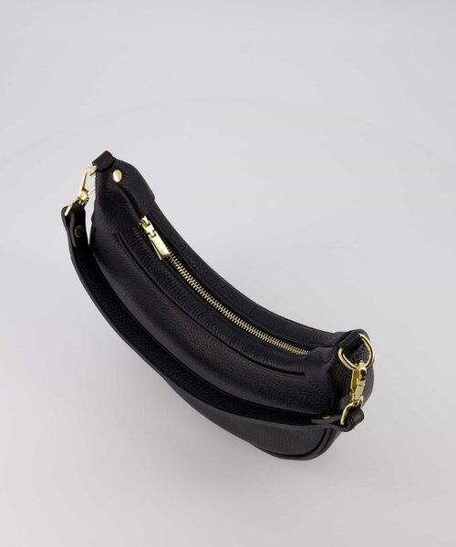 Kyra - Classic Grain - Hand bags - Black - D28 - Gold