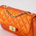 Sophia - Classic Grain - Crossbody bags - Orange - DL710 - Gold