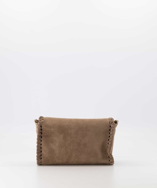 Romee - Suede - Crossbodytassen - Taupe - 24 - Bronskleurig