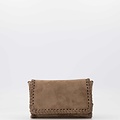 Romee - Suede - Crossbody bags - Taupe - 24 - Bronze