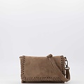 Romee - Suede - Crossbody bags - Taupe - 24 - Bronze