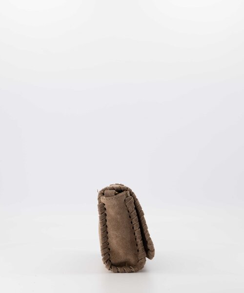 Romee - Suede - Crossbody bags - Taupe - 24 - Bronze
