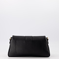 Puffy Jasmin - Classic Grain - Crossbodytassen - Zwart - D28 - Goudkleurig