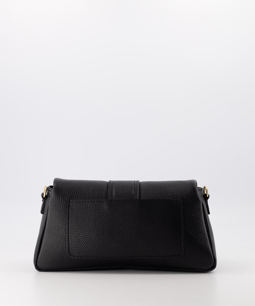 Puffy Jasmin - Classic Grain - Crossbodytassen - Zwart - D28 - Goudkleurig
