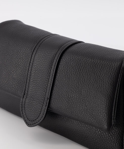 Puffy Jasmin - Classic Grain - Crossbody bags - Black - D28 - Gold