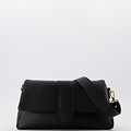 Puffy Jasmin - Classic Grain - Crossbody bags - Black - D28 - Gold