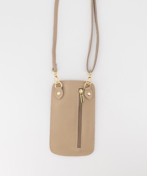 Cooper - Classic Grain - Crossbodytassen - Taupe - D05 - Goudkleurig