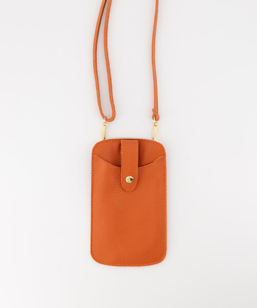 Cooper - Classic Grain - Crossbodytassen - Oranje - D35 - Goudkleurig