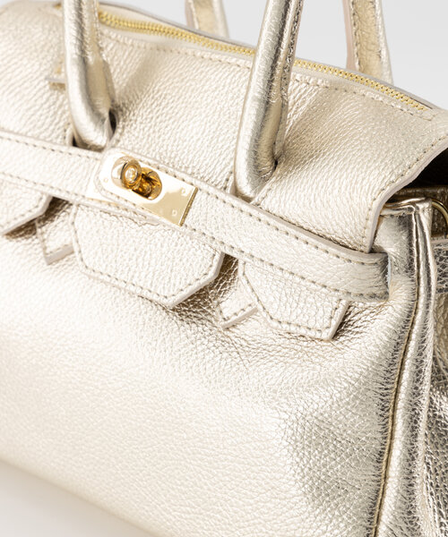 Birdie Small - Classic Grain - Handtassen - Goud - DL731 - Goudkleurig