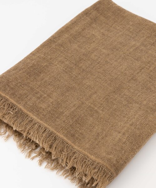 Melody -  - Effen sjaals - Bruin - Camel 1752 -