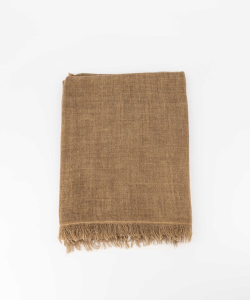 Melody -  - Effen sjaals - Bruin - Camel 1752 -