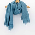Pepper -  - Plain scarves - Petrol - 1772 -