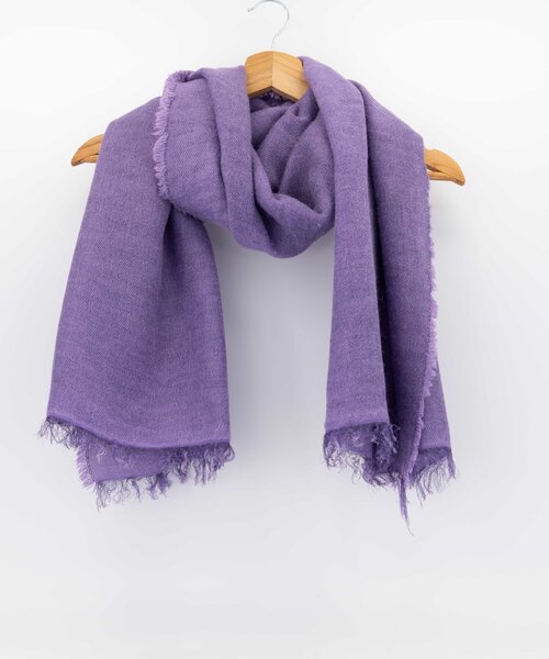 Marja -  - Effen sjaals - Paars -  -