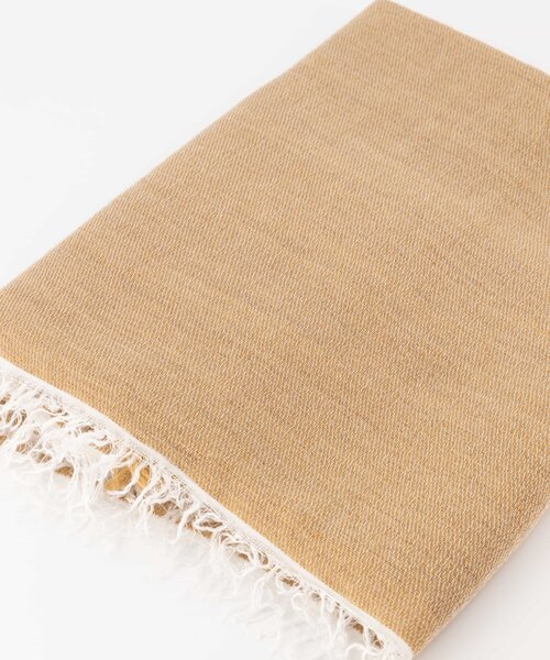 Marja -  - Effen sjaals - Bruin - Camel -