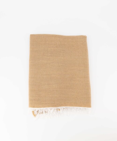 Marja -  - Effen sjaals - Bruin - Camel -