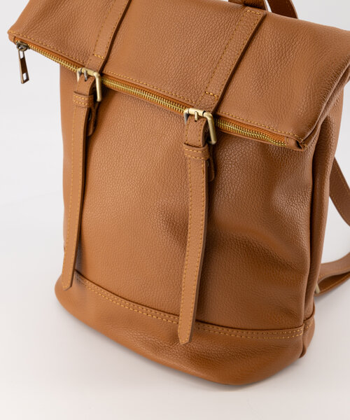 Roza - Classic Grain - Rugtassen - Bruin - Cognac D109 - Bronskleurig