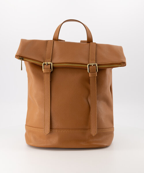 Roza - Classic Grain - Rugtassen - Bruin - Cognac D109 - Bronskleurig