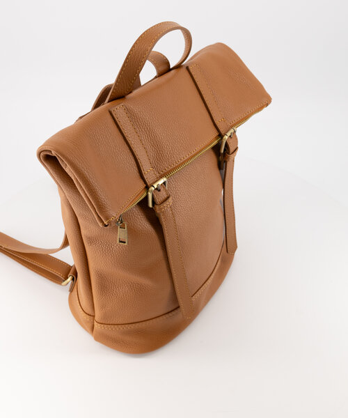 Roza - Classic Grain - Rugtassen - Bruin - Cognac D109 - Bronskleurig