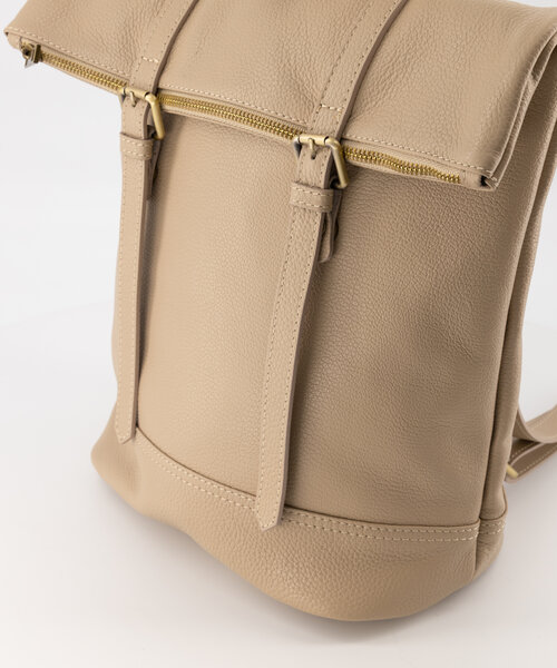 Roza - Classic Grain - Backpacks - Taupe - D05 - Bronze