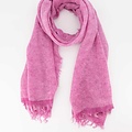 Pepper -  - Effen sjaals - Roze - Cyclaam 1767 -