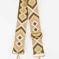 Yelena -  - Bag straps - Beige - Beige/Goud - Gold