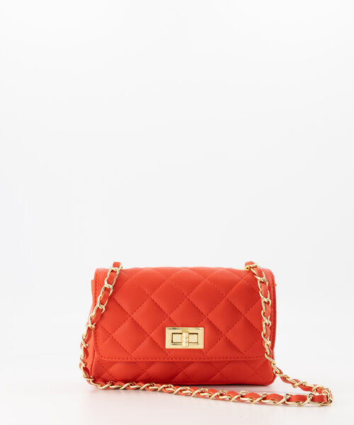 Audrey Klein - Sauvage - Crossbodytassen - Rood - S42 - Goudkleurig