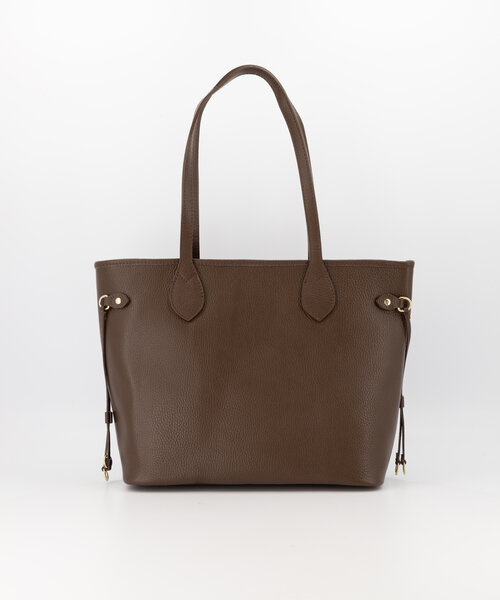 Lot - Classic Grain - Handtassen - Bruin - Donkerbruin TOM-A - Goudkleurig