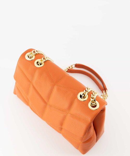 Kiko - Classic Grain - Crossbodytassen - Oranje - D35 - Goudkleurig