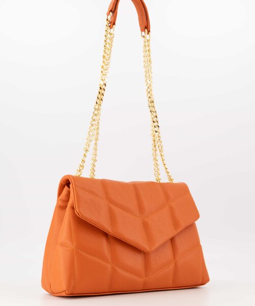 Kiko - Classic Grain - Crossbodytassen - Oranje - D35 - Goudkleurig