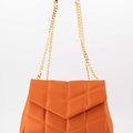 Kiko - Classic Grain - Crossbodytassen - Oranje - D35 - Goudkleurig