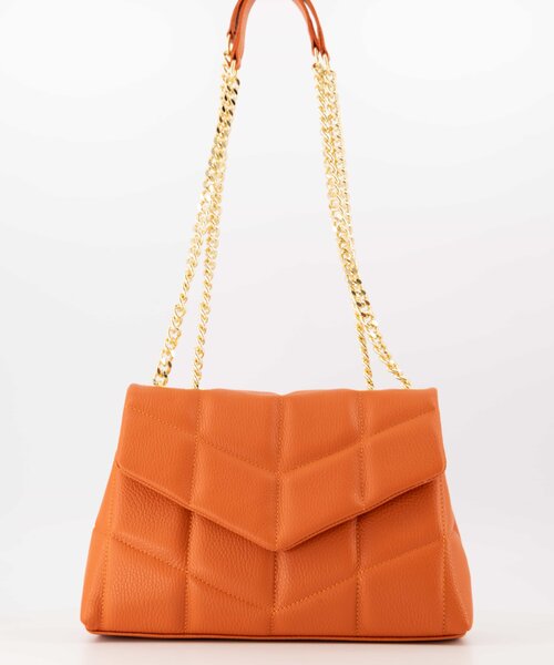 Kiko - Classic Grain - Crossbodytassen - Oranje - D35 - Goudkleurig