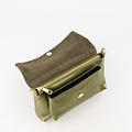 Jade - Classic Grain - Crossbodytassen - Groen - Legergroen DL720 - Goudkleurig