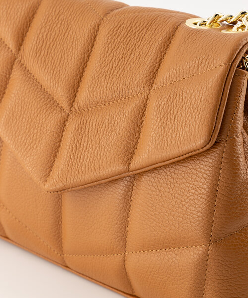 Kiko - Classic Grain - Crossbody bags - Brown - Cognac D109 - Gold