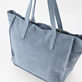 Cleo - Suede - Hand bags - Blue - Jeansblauw 48 - Bronze
