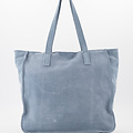 Cleo - Suede - Hand bags - Blue - Jeansblauw 48 - Bronze