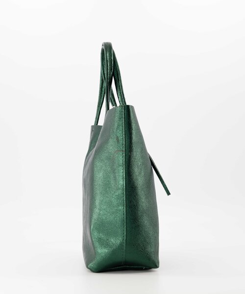 Alice - Metallic - Crossbodytassen - Groen - Donkergroen L558 - Zilverkleurig