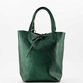 Alice - Metallic - Crossbodytassen - Groen - Donkergroen L558 - Zilverkleurig