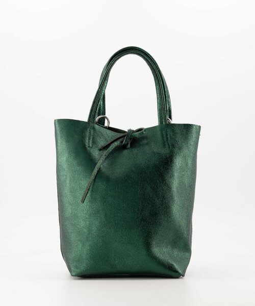 Alice - Metallic - Crossbodytassen - Groen - Donkergroen L558 - Zilverkleurig