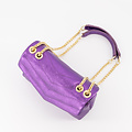 Celine - Metallic - Crossbody bags - Purple - L540 - Gold