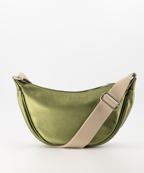 Nika - Classic Grain - Hand bags - Green - Legergroen DL720 - Silver
