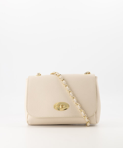 Nina - Classic Grain - Crossbodytassen - Beige - D37 - Goudkleurig