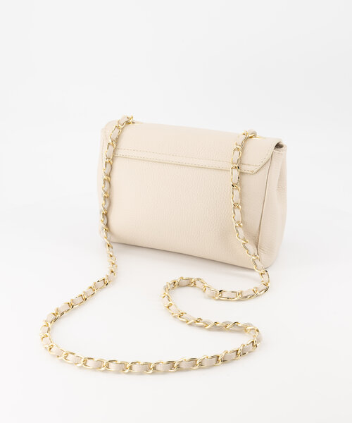 Nina - Classic Grain - Crossbodytassen - Beige - D37 - Goudkleurig