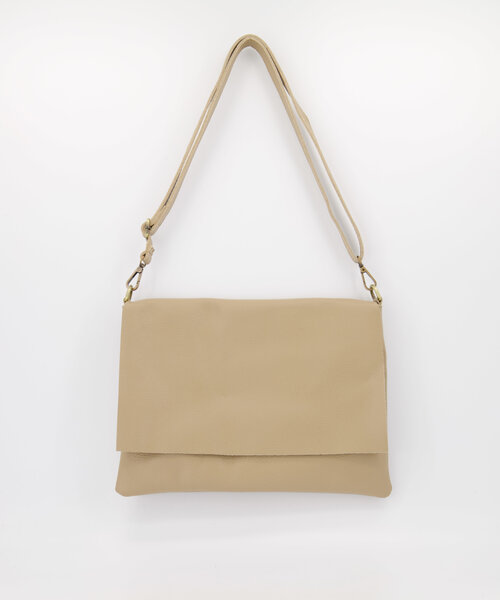 Yaslin - Classic Grain - Crossbodytassen - Taupe - D05 - Bronskleurig