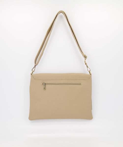 Yaslin - Classic Grain - Crossbodytassen - Taupe - D05 - Bronskleurig