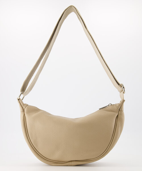 Nika - Classic Grain - Hand bags - Taupe - D05 - Silver