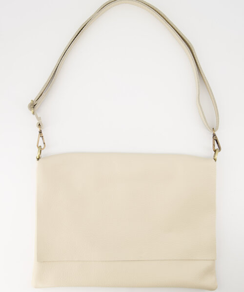 Yaslin - Classic Grain - Crossbodytassen - Beige - Ecru D37 - Bronskleurig